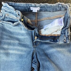 Good American High Rise Light Blue Jeans